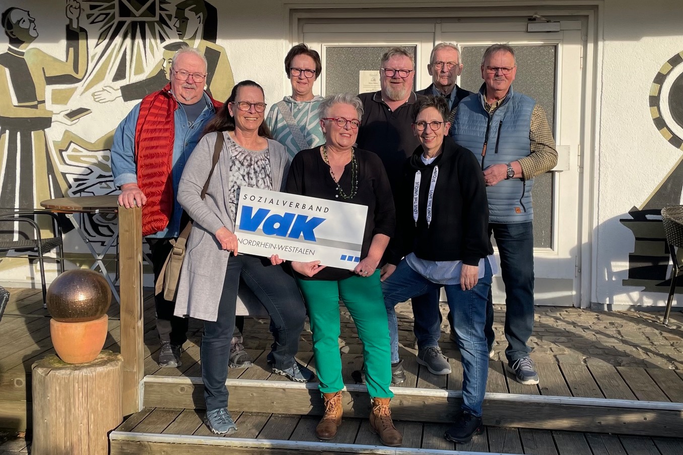 Der Vorstand des VdK-Ortsverbandes grüßt alle Mitglieder