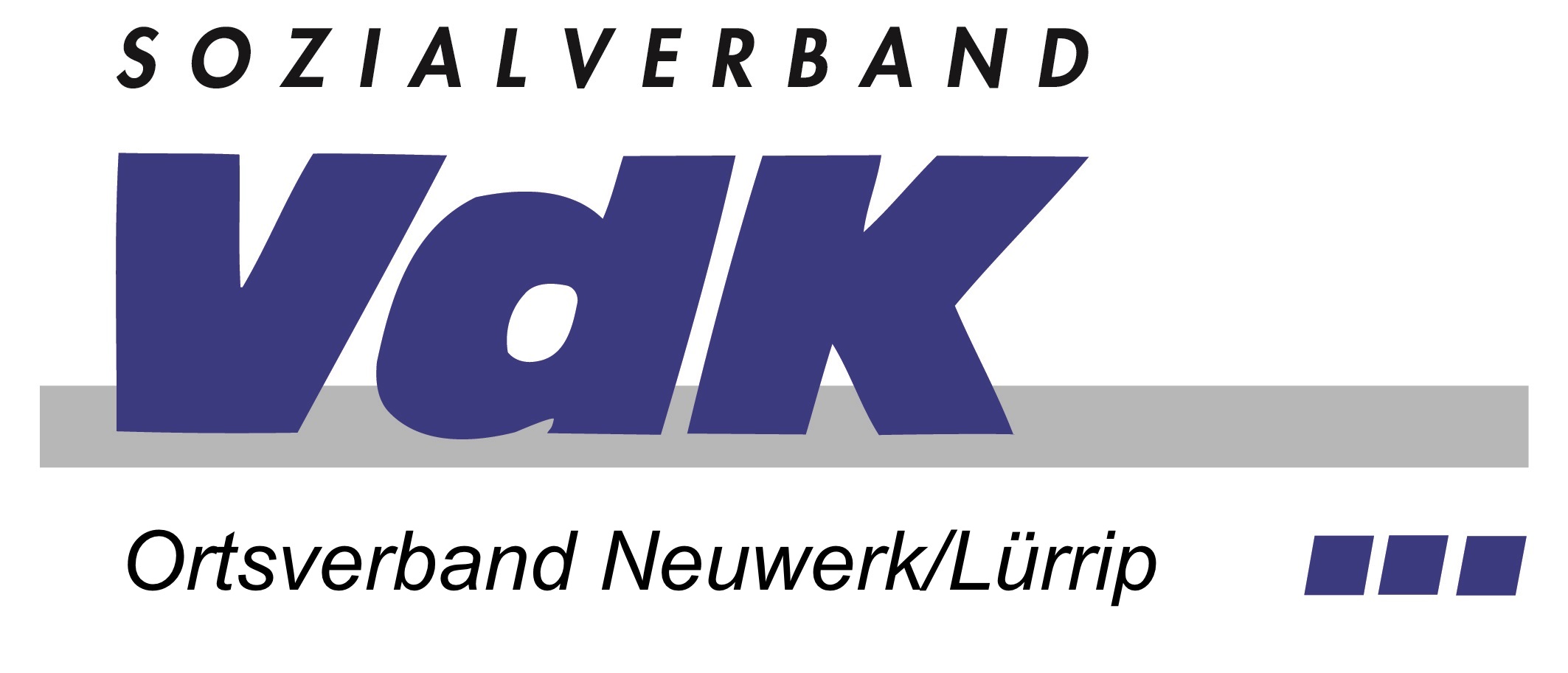 Das Bild zeigt das Logo des VdK.