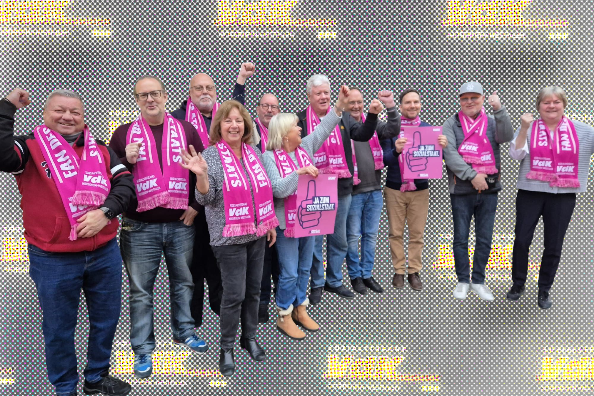 Vorstand des OV Gerresheim: Von links: Ralf Holzberg: Beisitzer Anke Holzberg: Schriftführerin Gerd Naschke: Stellv. Vorsitzender Helga Falivene: Beisitzerin und Beauftragte der Frauen Signe Heusch-Mißmahl: stellv. Schriftführerin OV Gerresheim