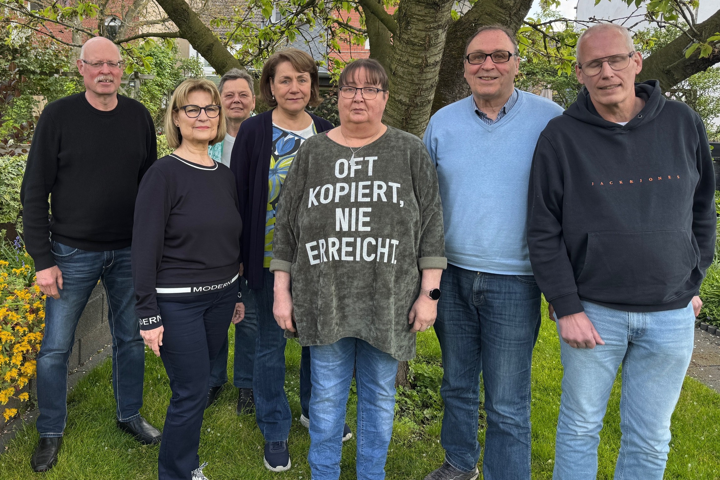 Vorstand des Ortsverbandes Duisburg-Homberg