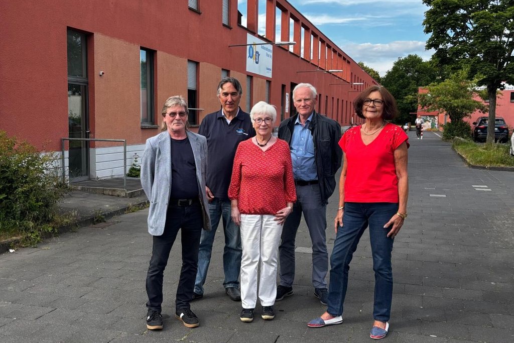 Vorstand beim Treffen im Nachbarschaftszentrum Brüser Berg