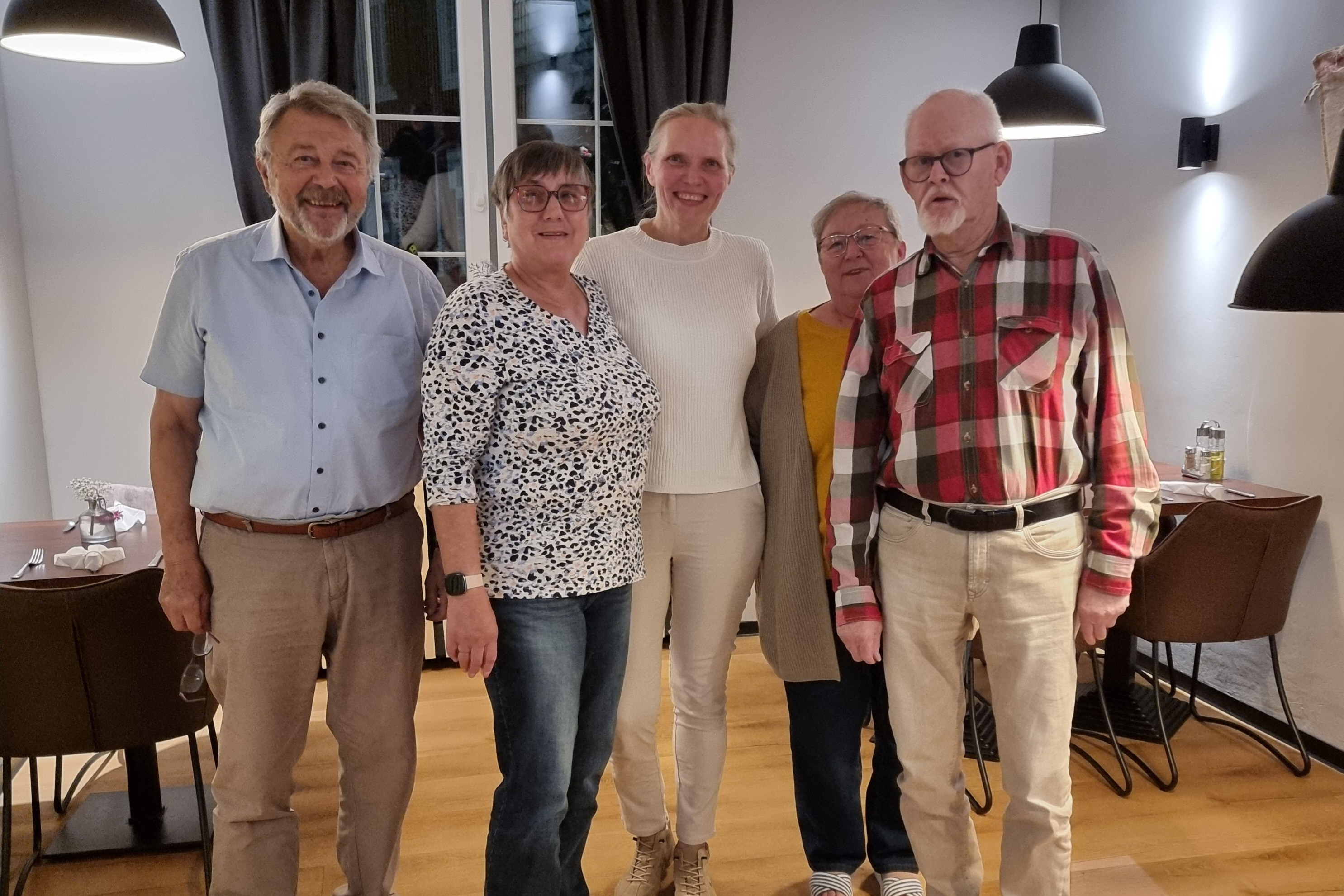 Der neu gewählte Vorstand des OV Hückeswagen