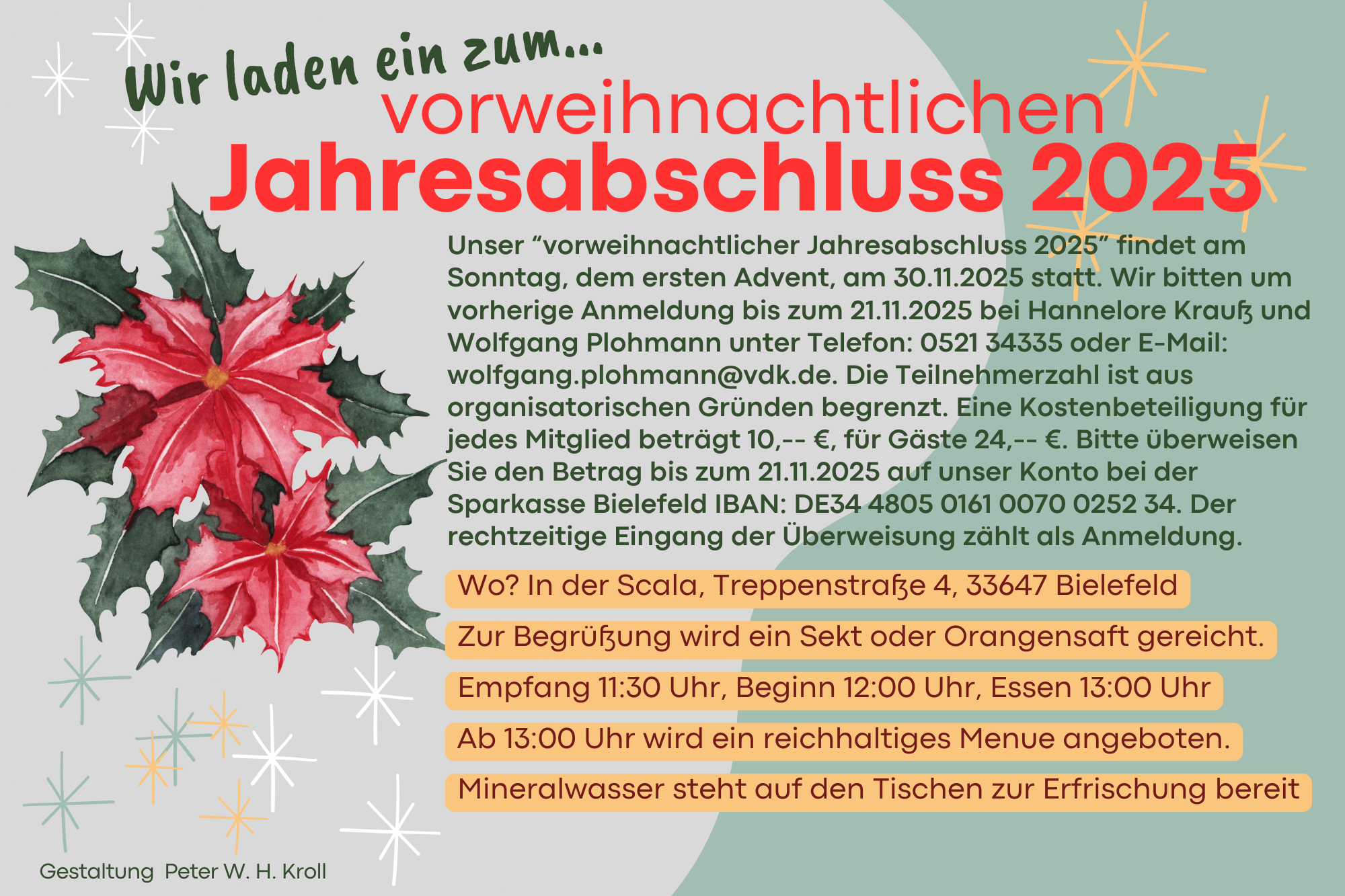 Wir laden ein... In vorweihnachtlicher Stimmung