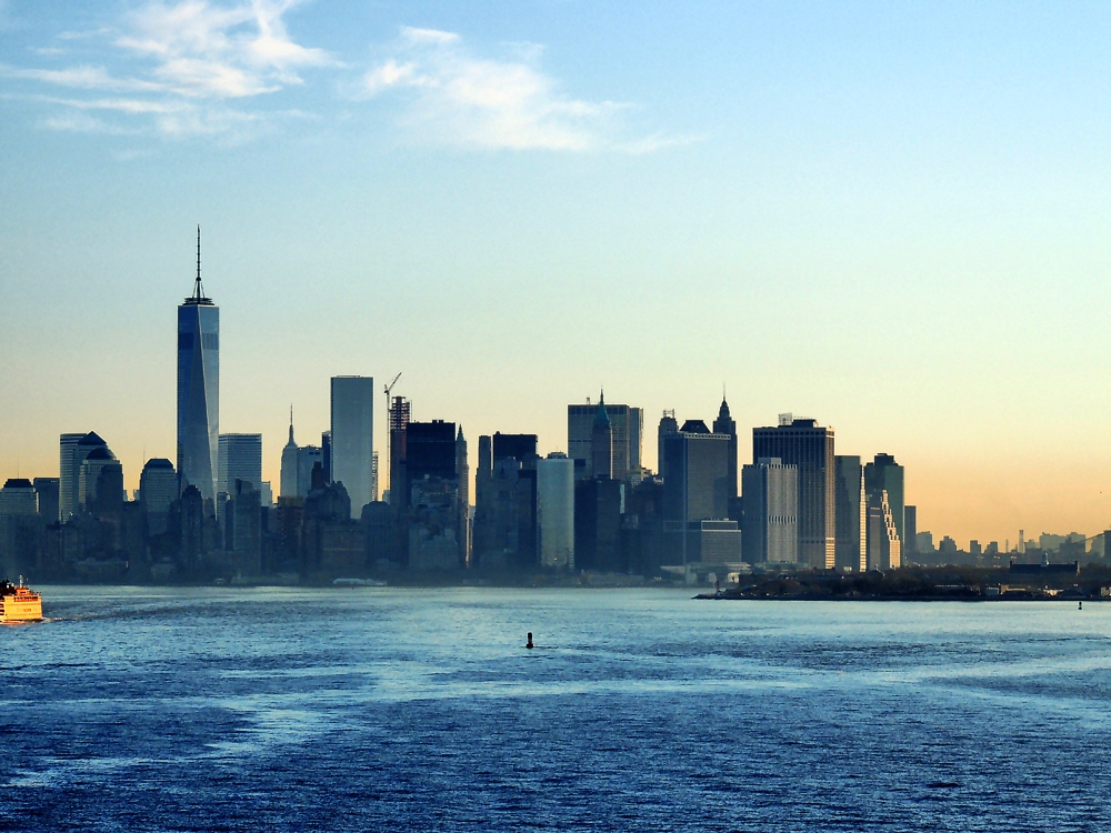 New York in der Morgensonne