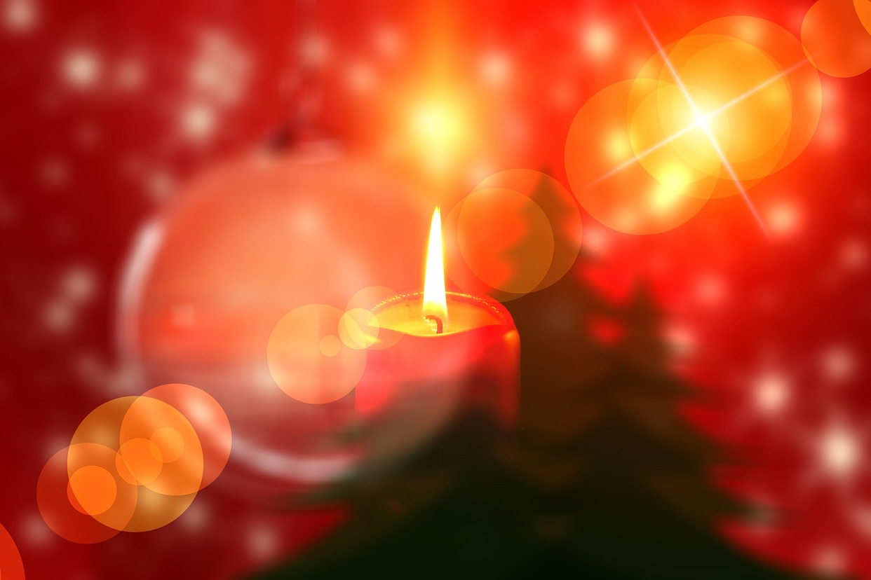 brennende Kerze brennende Kerze