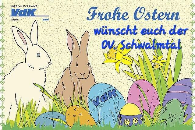 Osterbild Osterbild mit Ostergruß