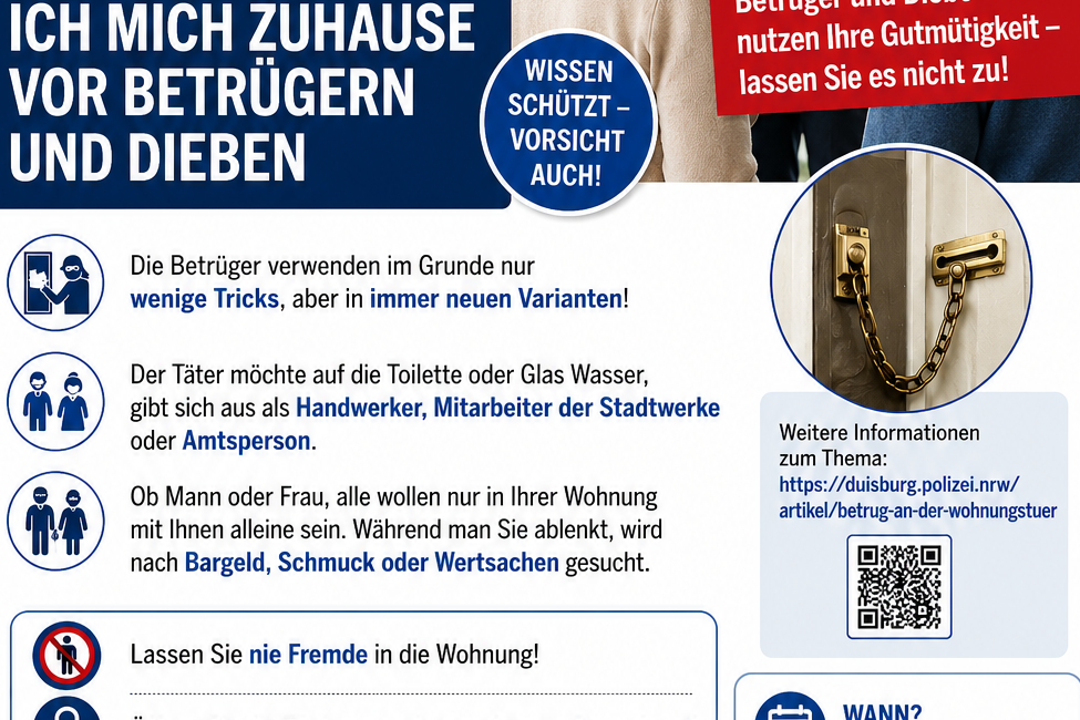 Betrug an der Wohnungstür Betrug an der Wohnungstür