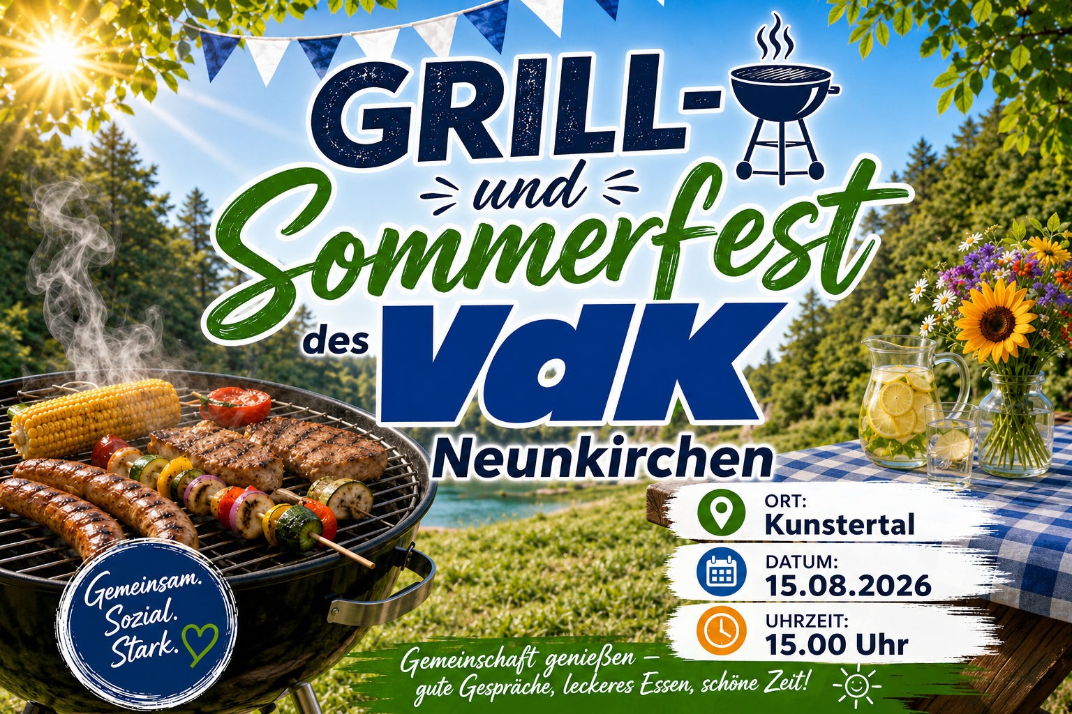 Einladung zum Grill- u. Sommerfest 2026 Einladung zum Grill- u. Sommerfest 2026