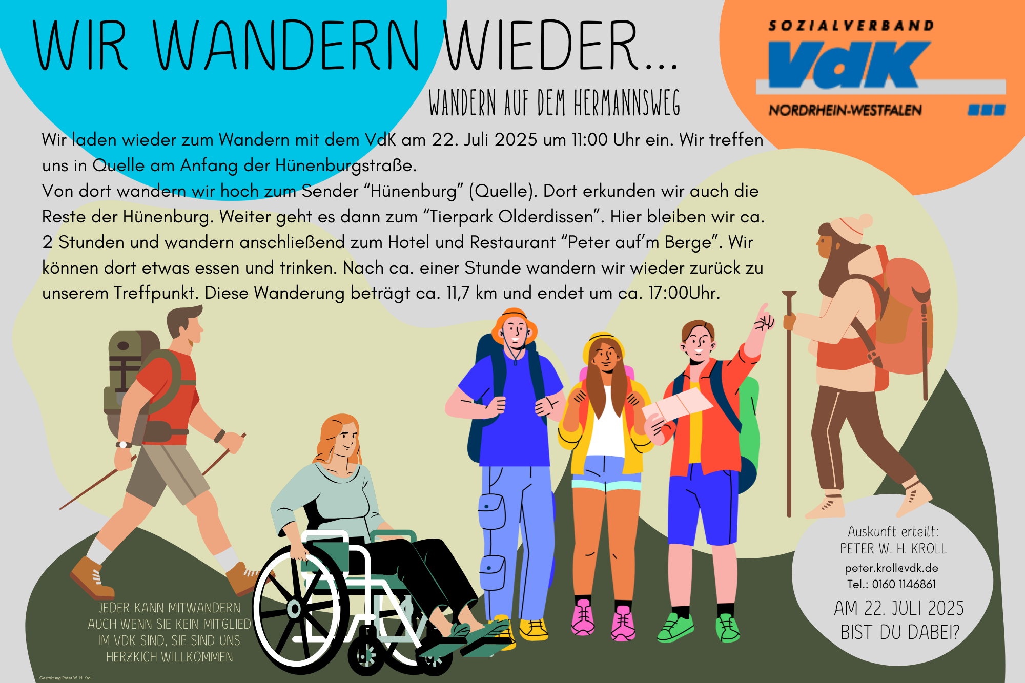 2. Wanderung Wandern
