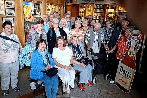Tages-Ausflug nach Oelde, Besichtigung der Pott`s Brauerei Besichtigung der Pott`s Brauerei in Oelde