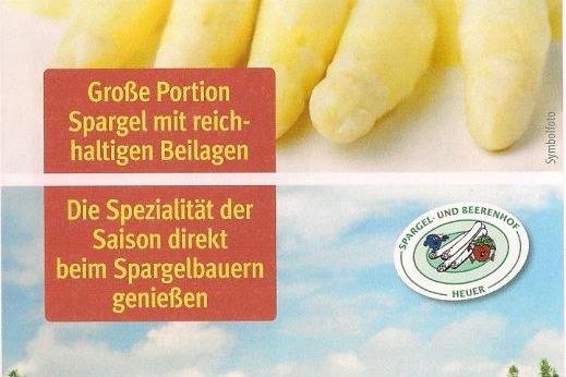 Spargel regional
