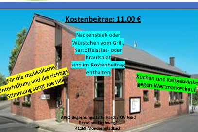 Sommerfest Plakat zum Sommerfest