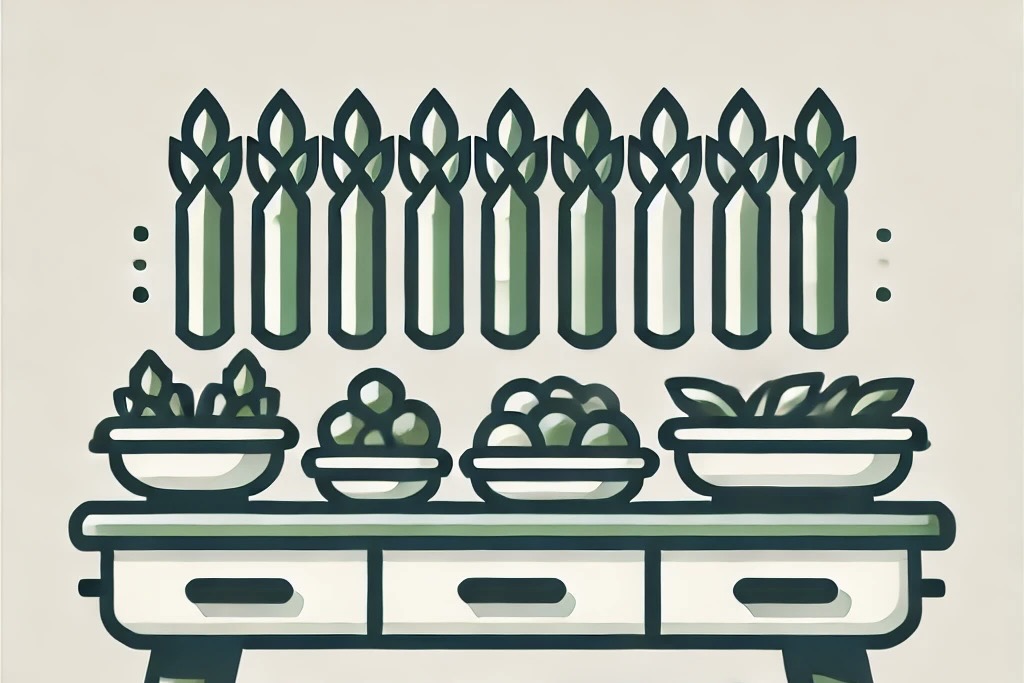 Symbolbild: Spargelbuffet