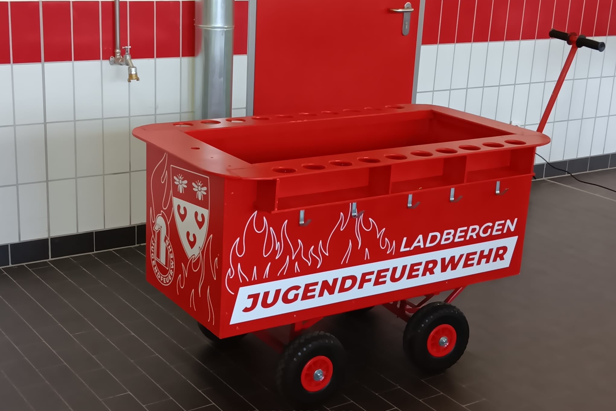 Bollerwagen der Jugendfeuerwehr