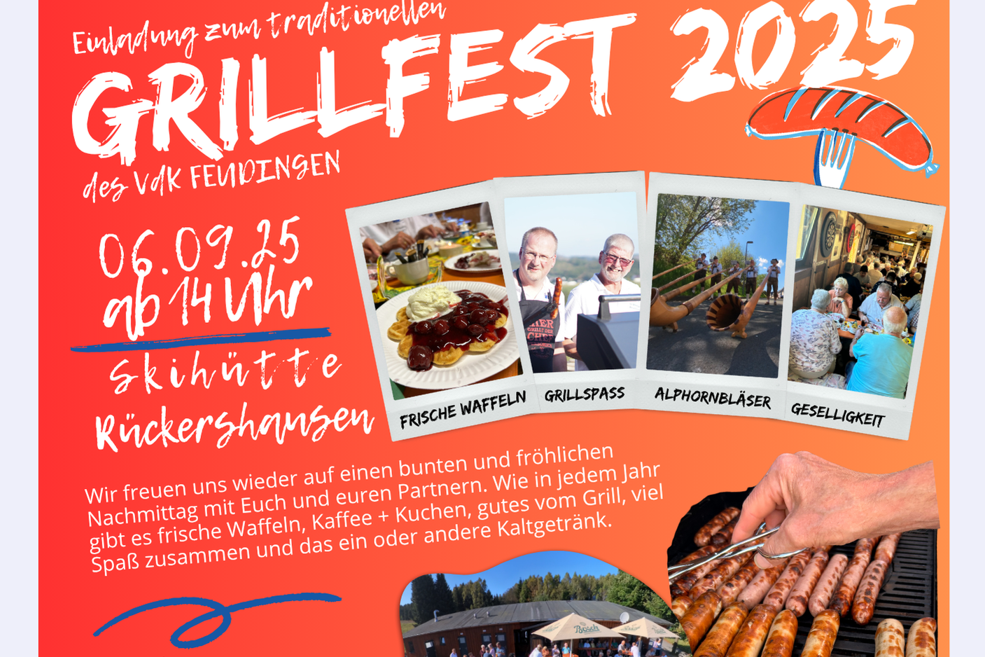 Einladung Grillfest