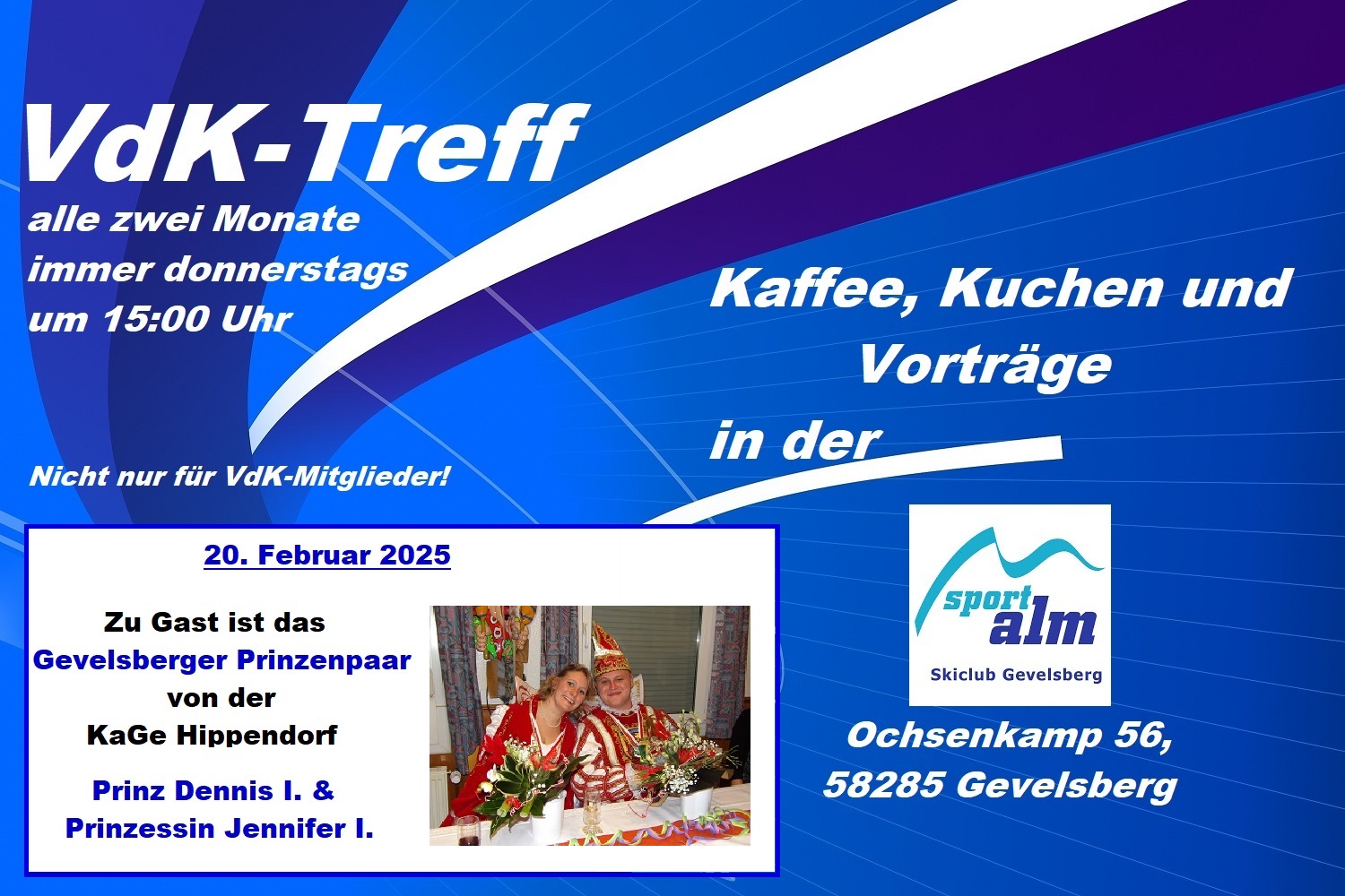 Gevelsberger Prinzenpaar zu Gast