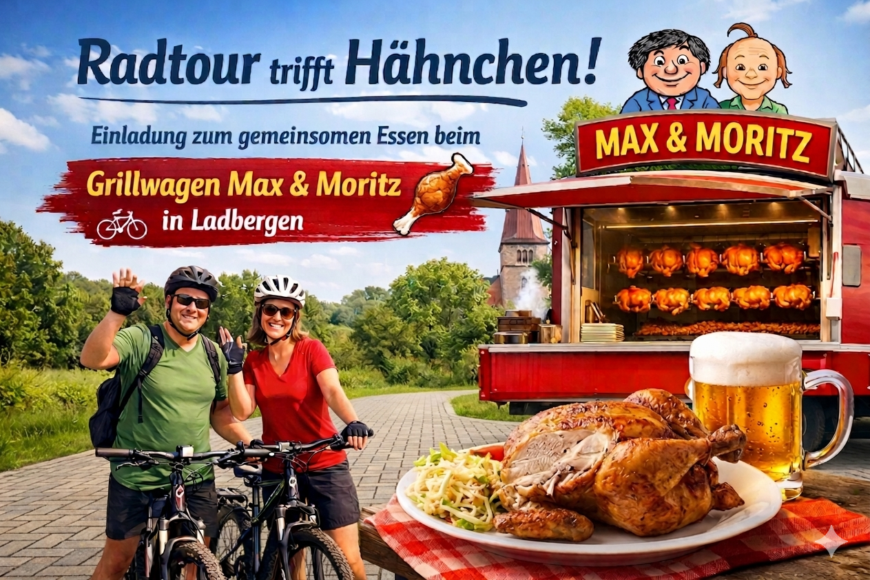 Aufmacherbild Einladung H&auml;hnchenessen