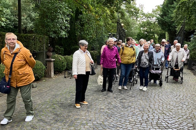 Teilnehmende der Tagesfahrt Teilnehmende der Tagesfahrt
