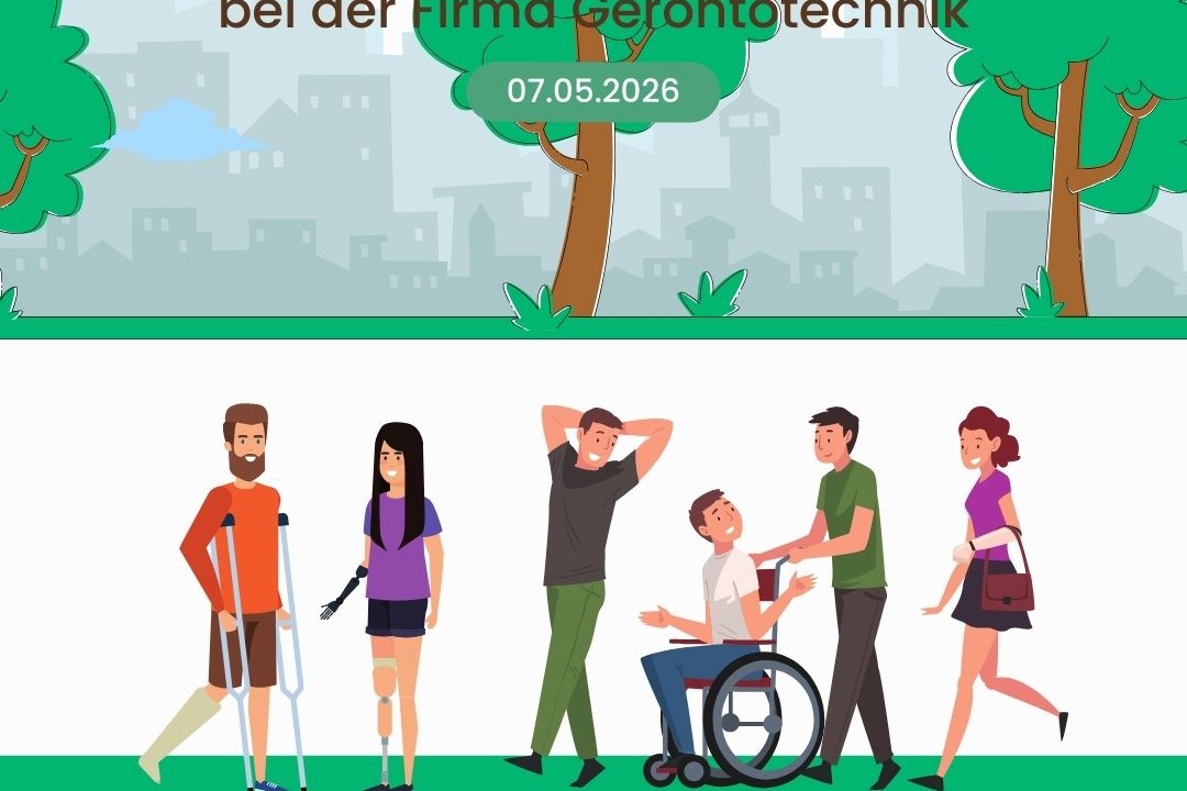 Besichtigung bei der Firma Gerontotechnik