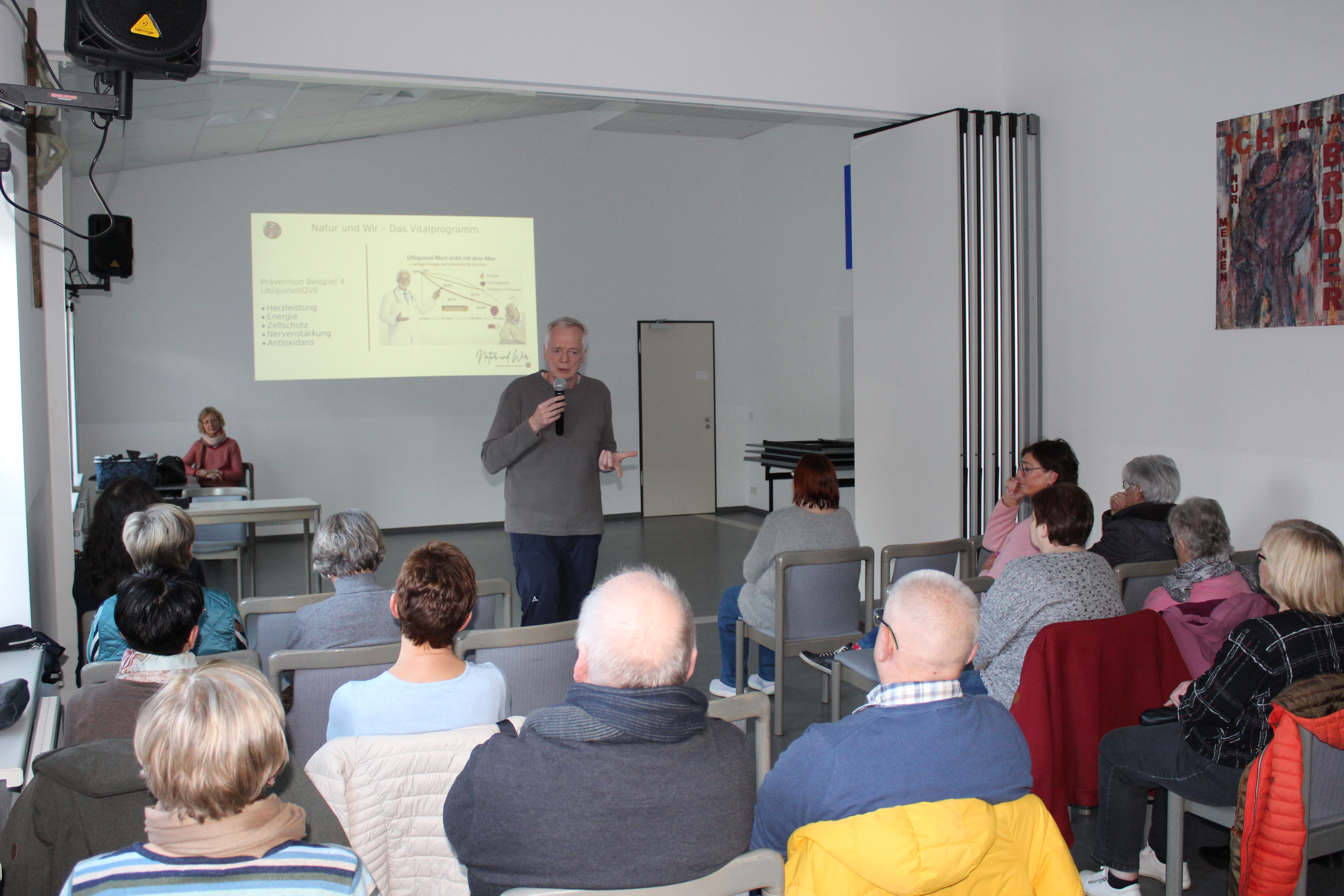 Referent vor Publikum