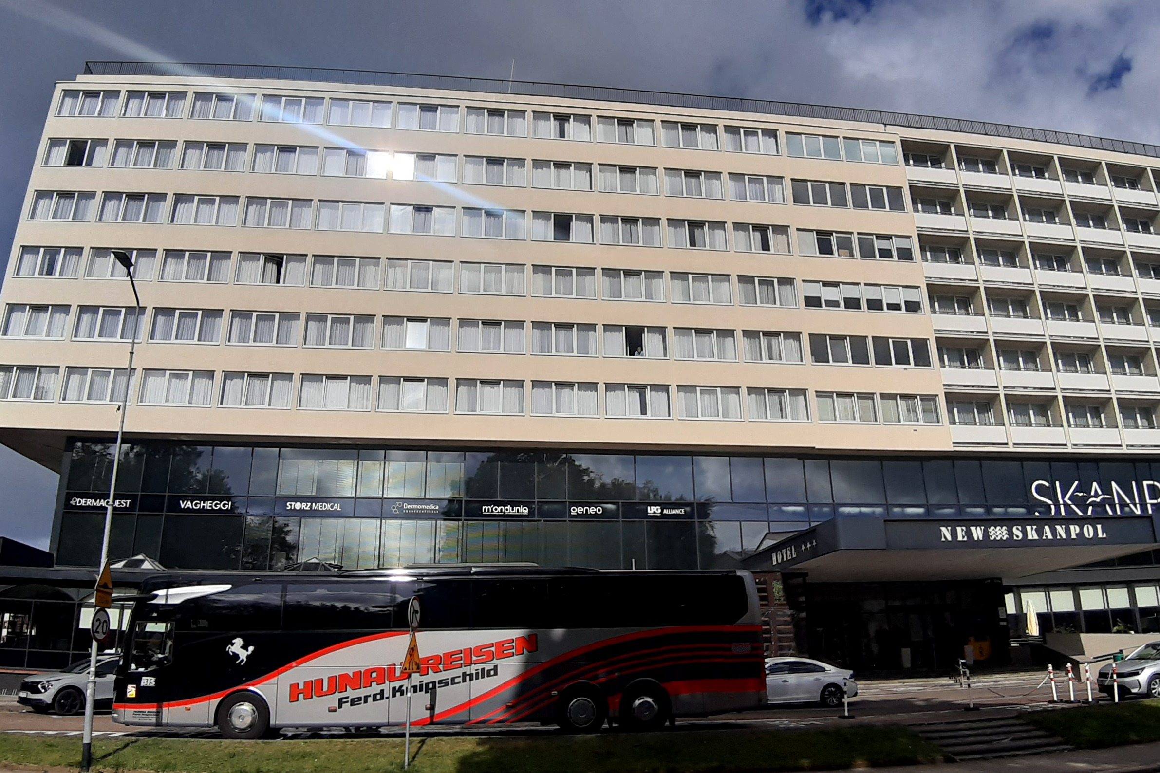 Hotel Skanpol im Seebad Kolberg/Kolobrzeg