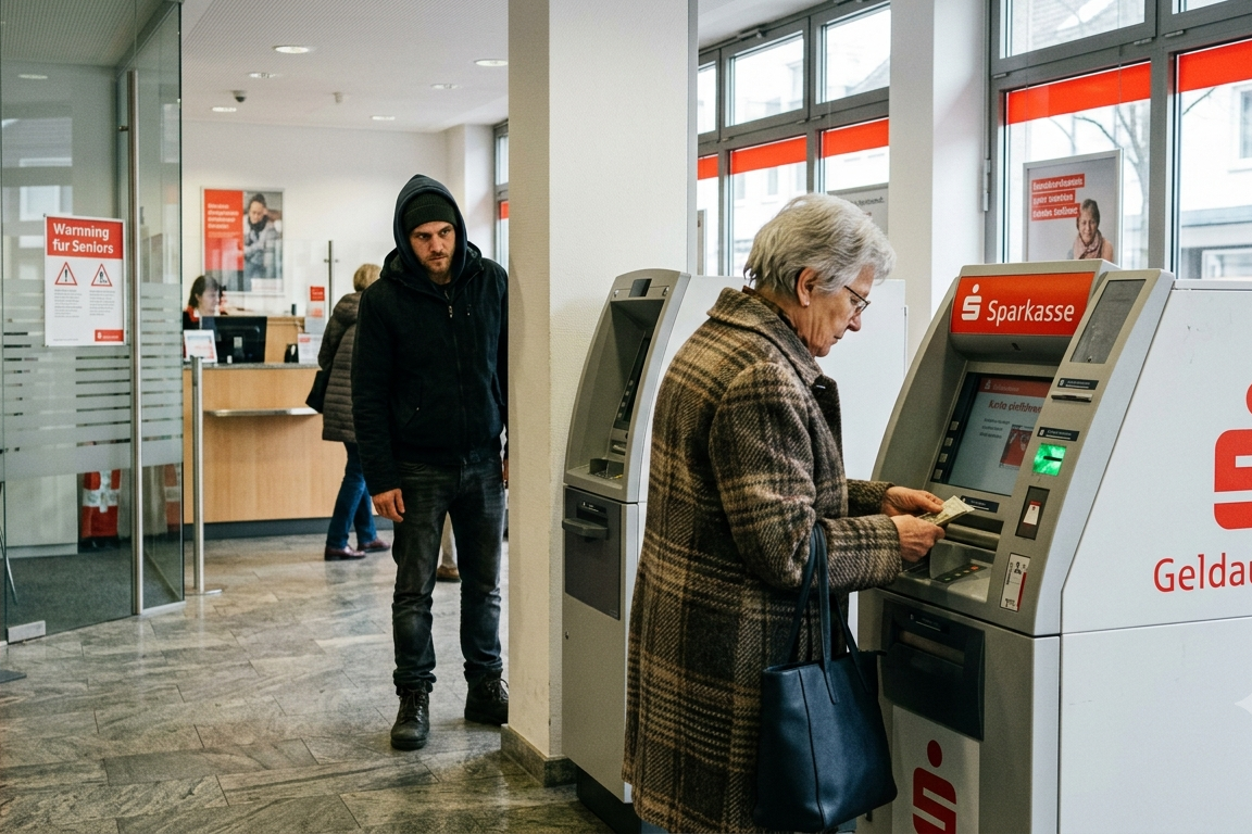 Senioren und Geld Die Falle am Geldautomaten