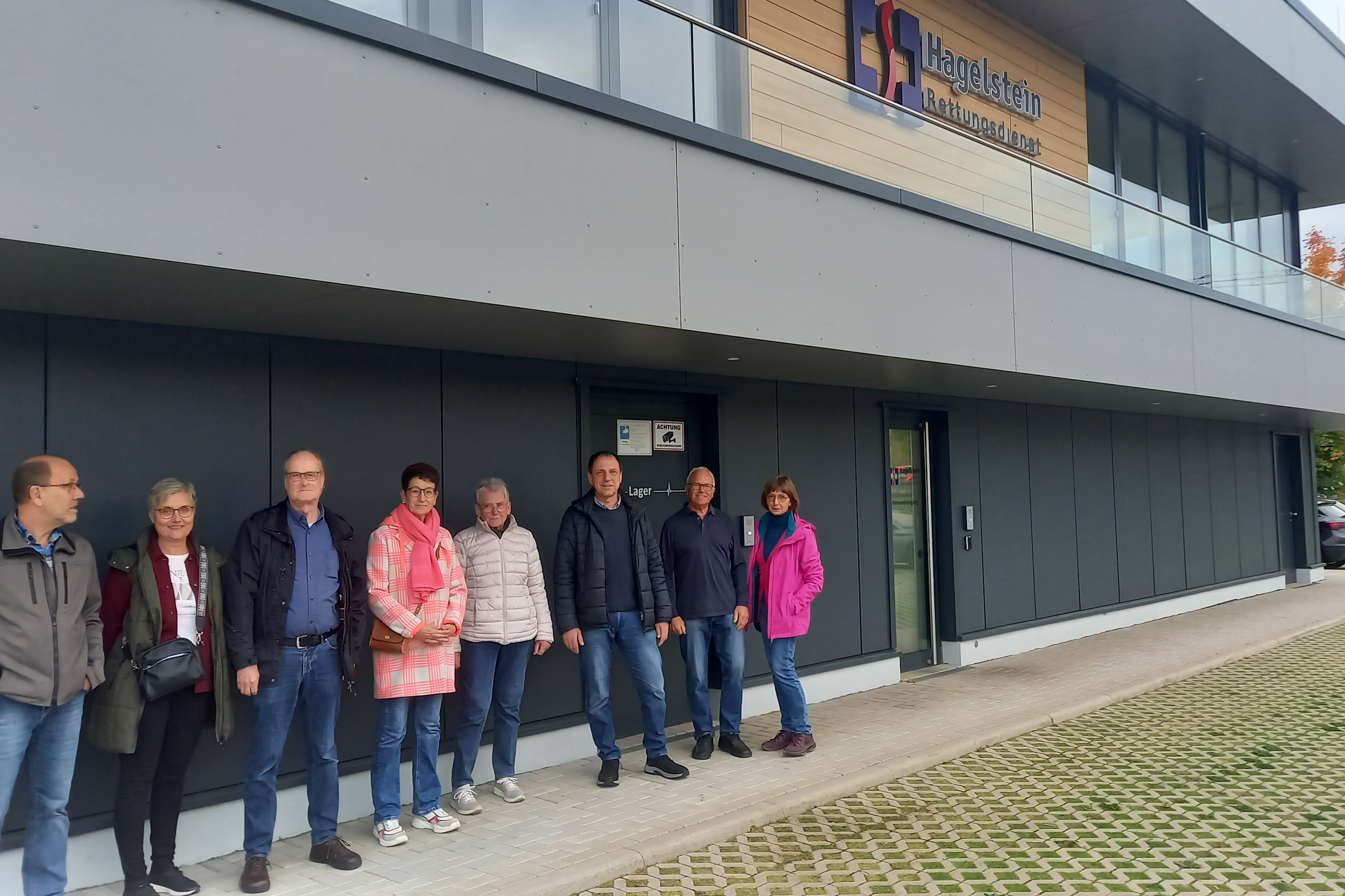 Teilnehmer einer Besichtigung