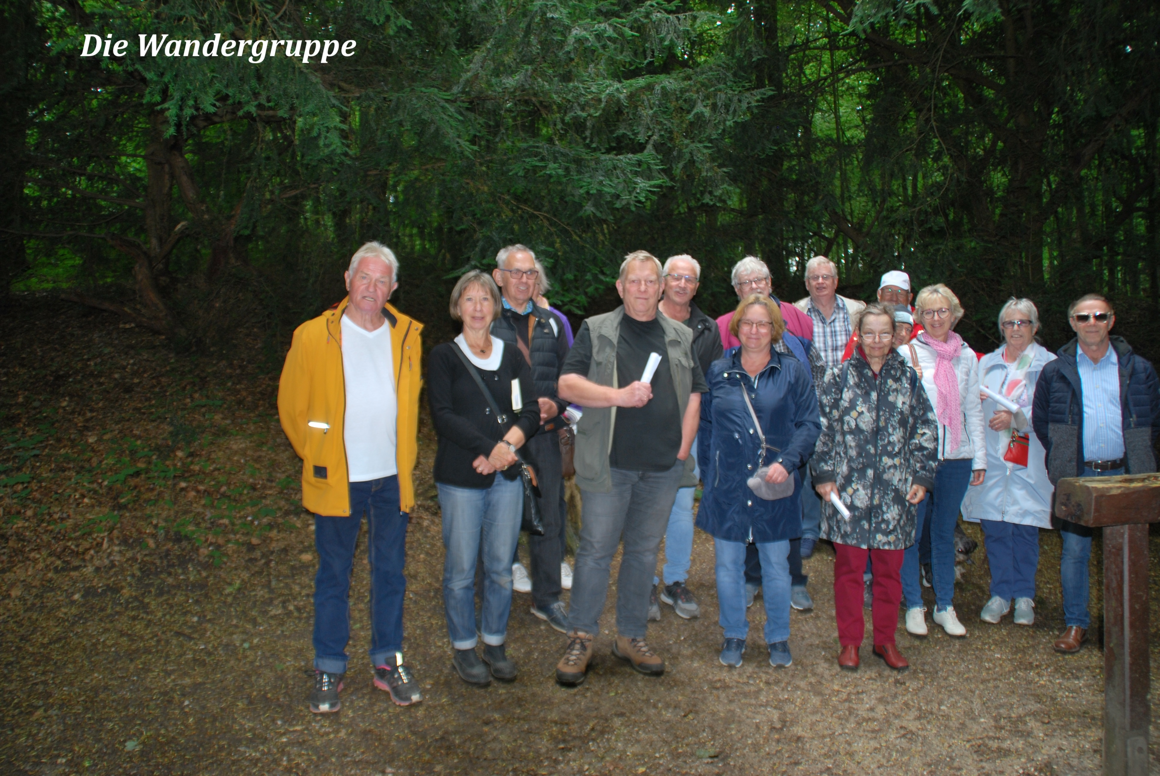 VdK Wandergruppe mit Knut Habicht vom NABU VdK Wandergruppe mit Knut Habicht vom NABU