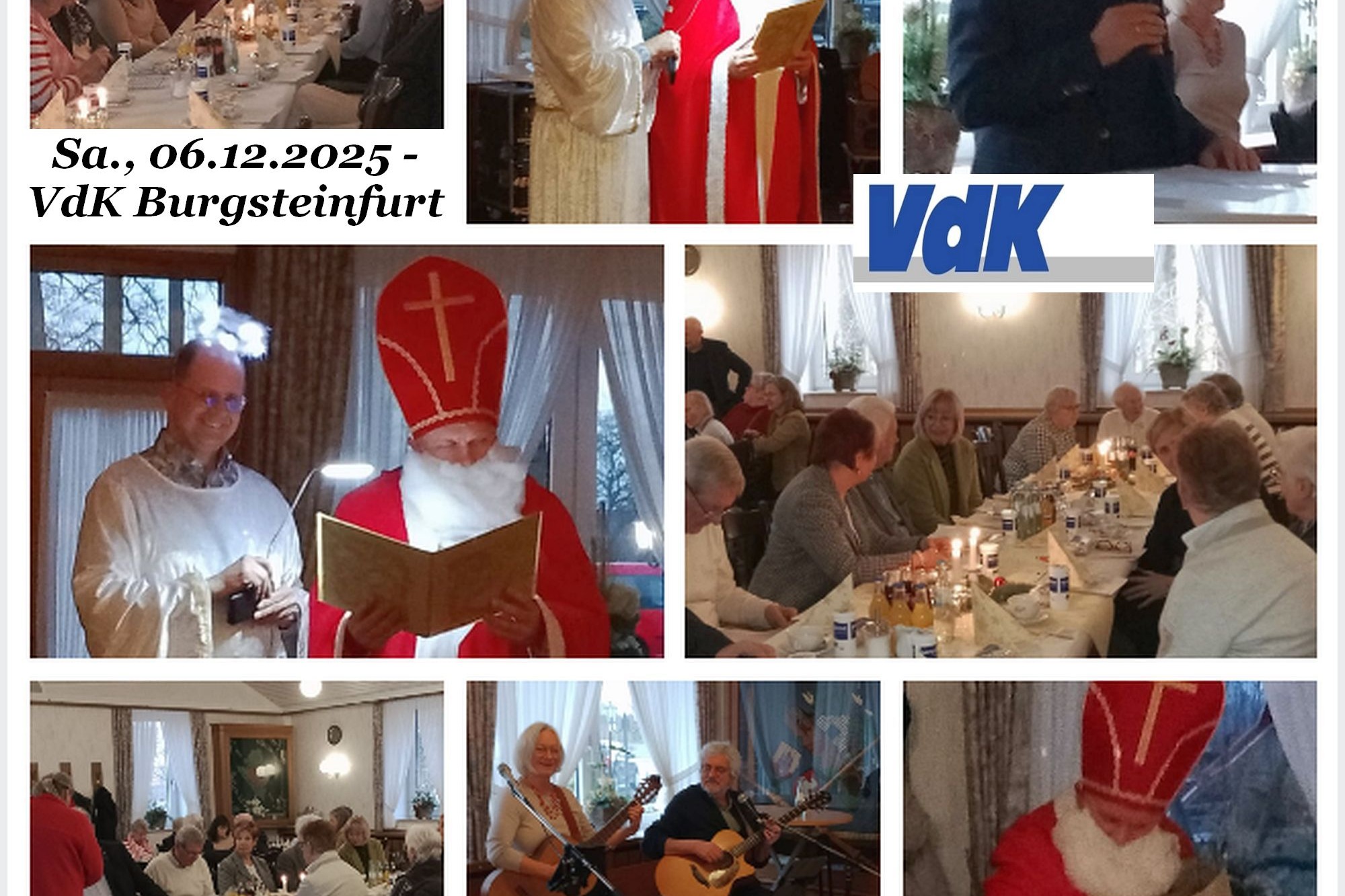 Bildercollage der Feier