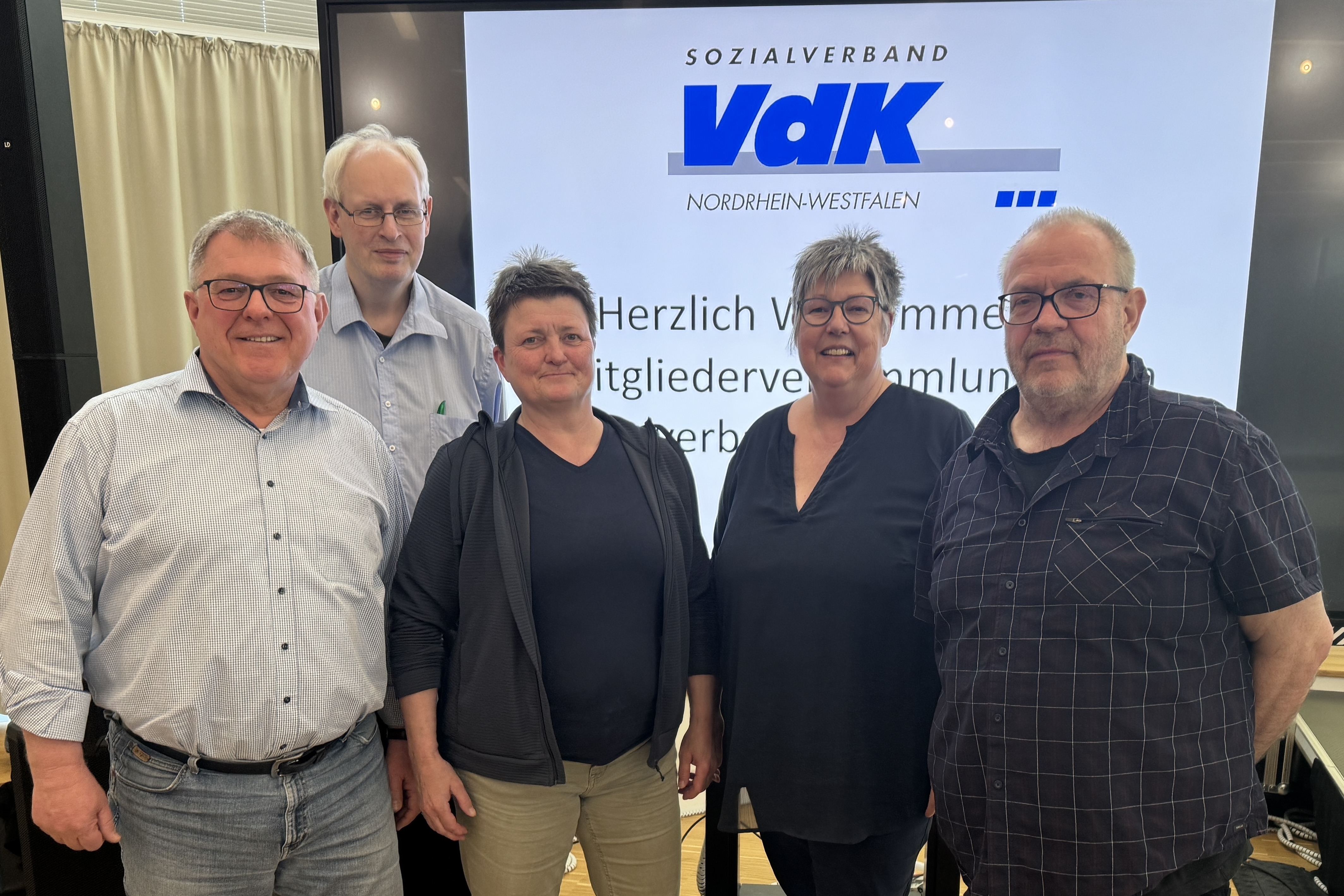 Ein Gruppenfoto vom Vorstand von links nach rechts: Martin Honderboom, Thomas K&ouml;nig, Anet Sander,Susanne Thiemann und Johannes Groneick