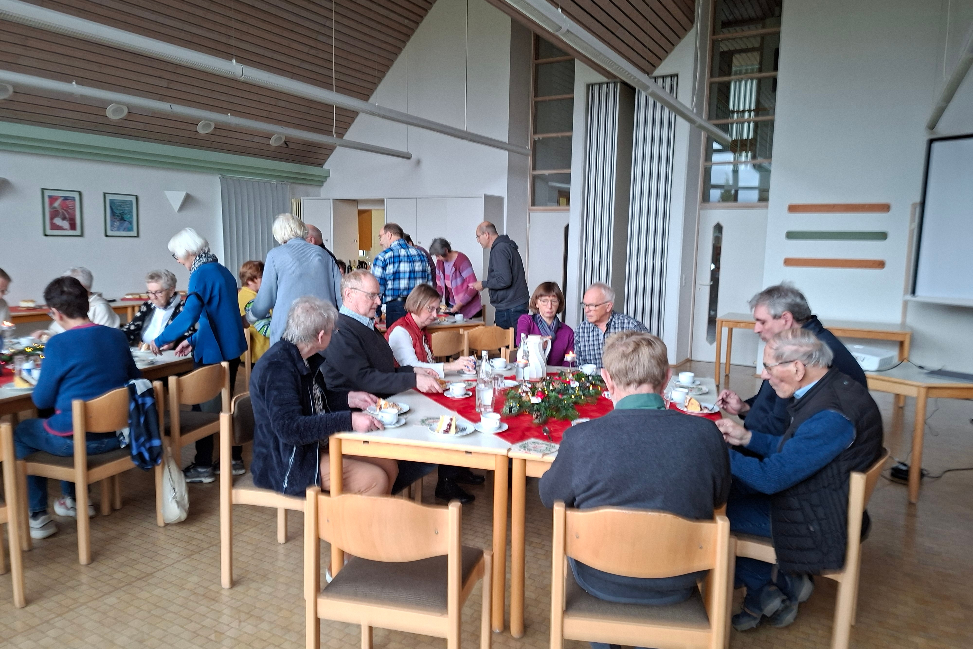 Teilnehmer einer Feier