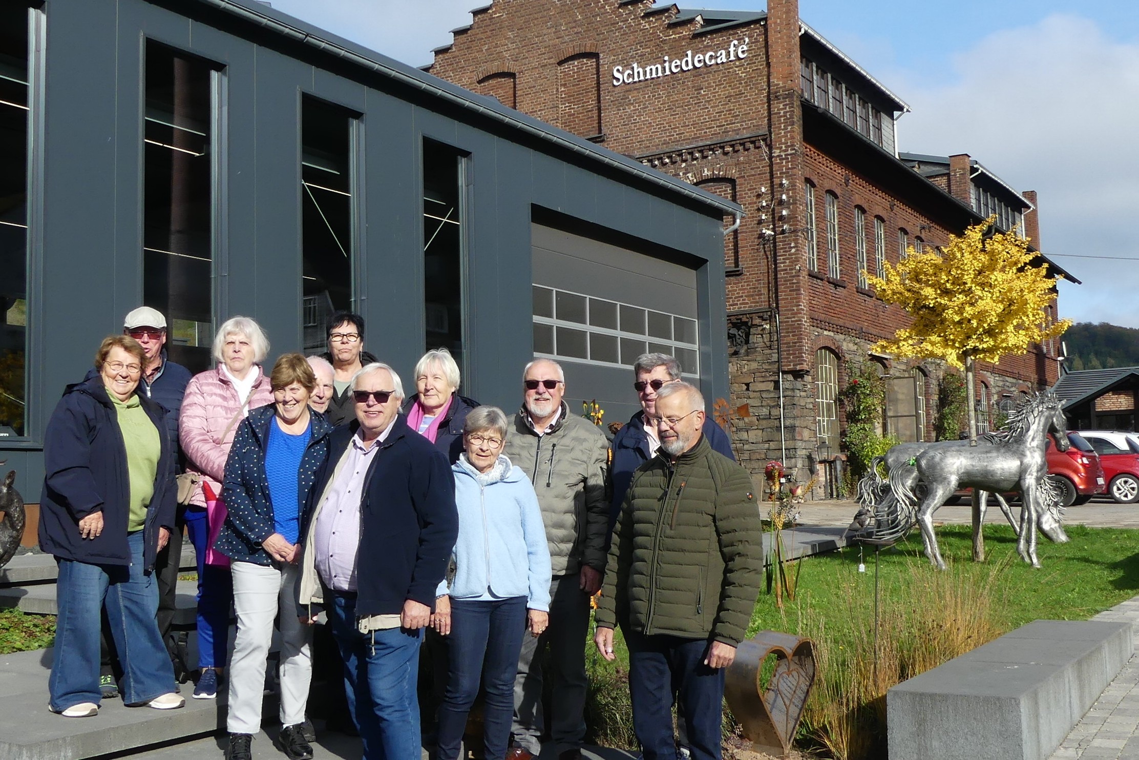 von links: Irmgard Schulenkorf, Franz-Josef Schulenkorf, Maria Berkemeyer, Ulla Isermann, Norbert Schauerte, Barbara Wiech, Hermann Berkemeyer, Annette Schauerte, Anne D&ouml;nnebrink, Antonius D&ouml;nnebrink, Uwe Cottmann, Siegfried Niggemann