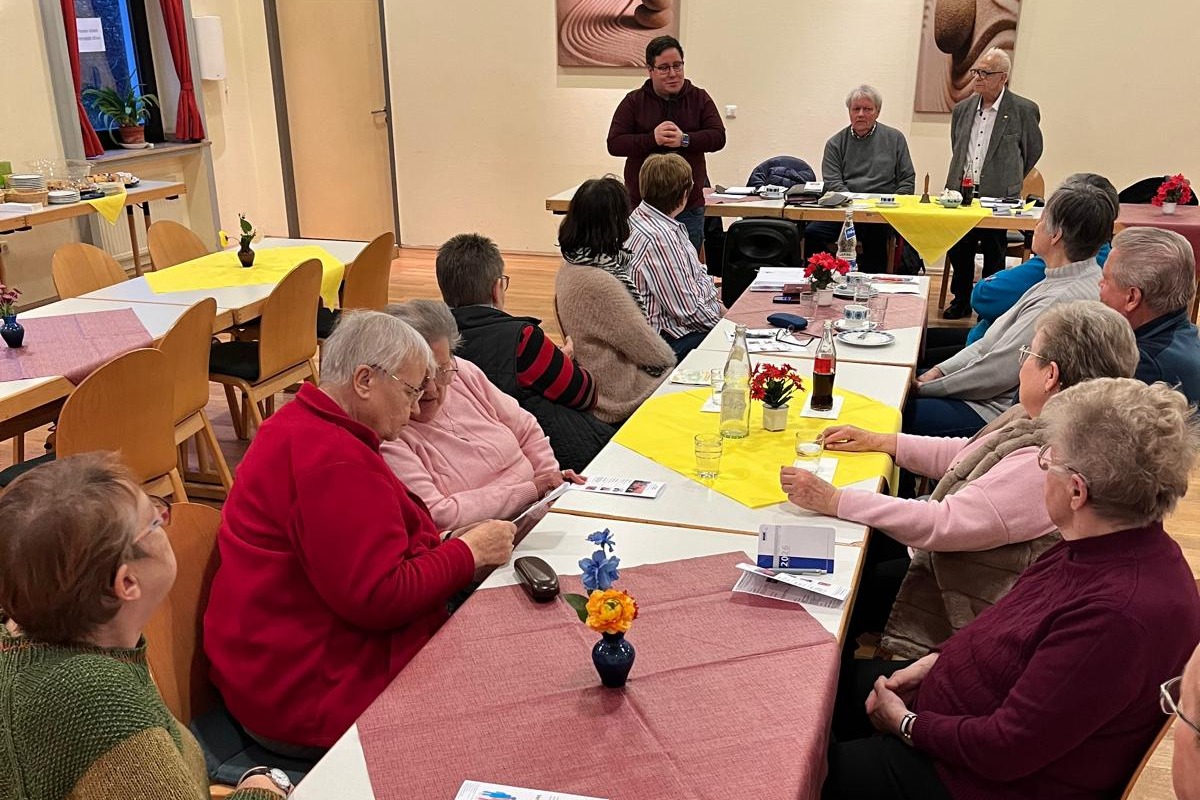 Begr&uuml;&szlig;ung im neuen Jahr