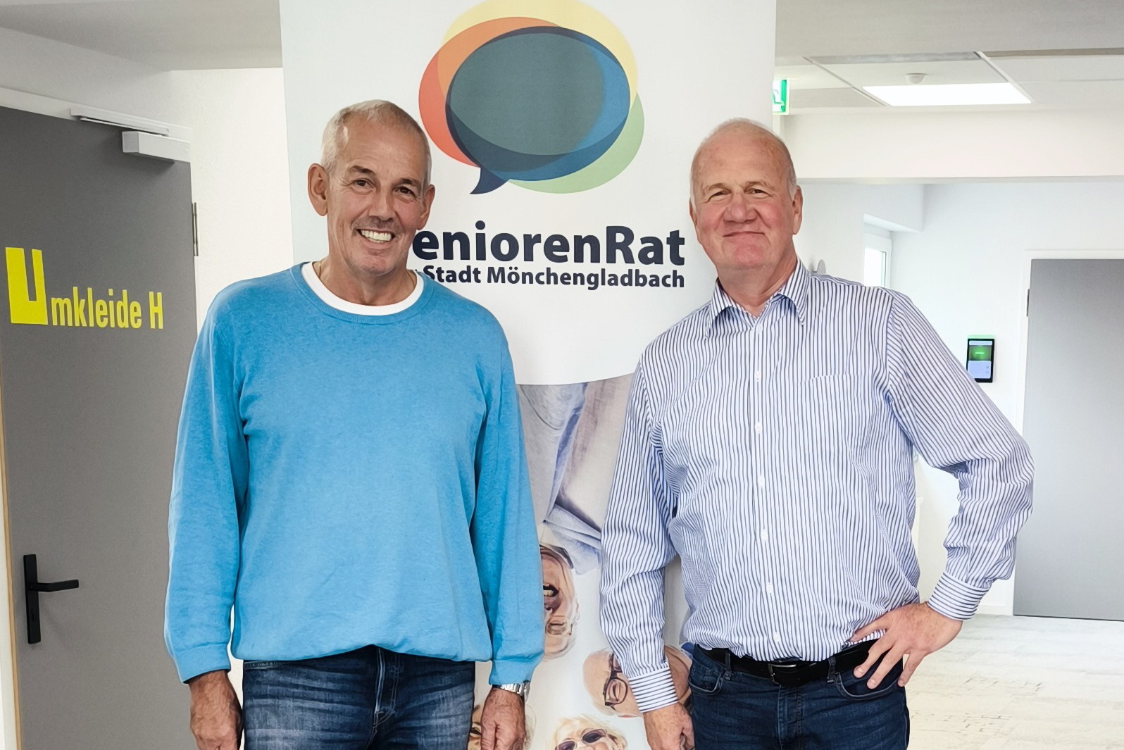 Ulrich Pesch (li.) und Herbert Hoffacker Ulrich Pesch (li.) und Herbert Hoffacker