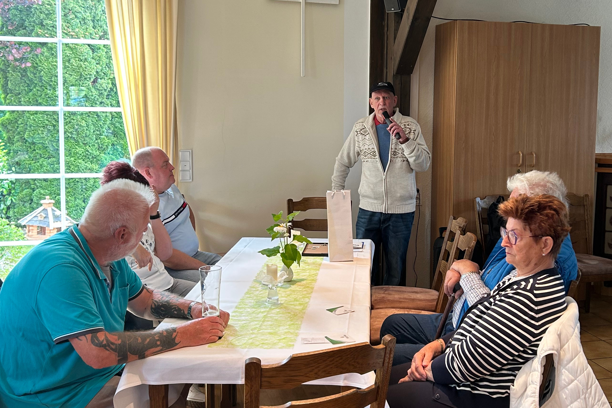 Begr&uuml;&szlig;ung durch Klaus Brandt