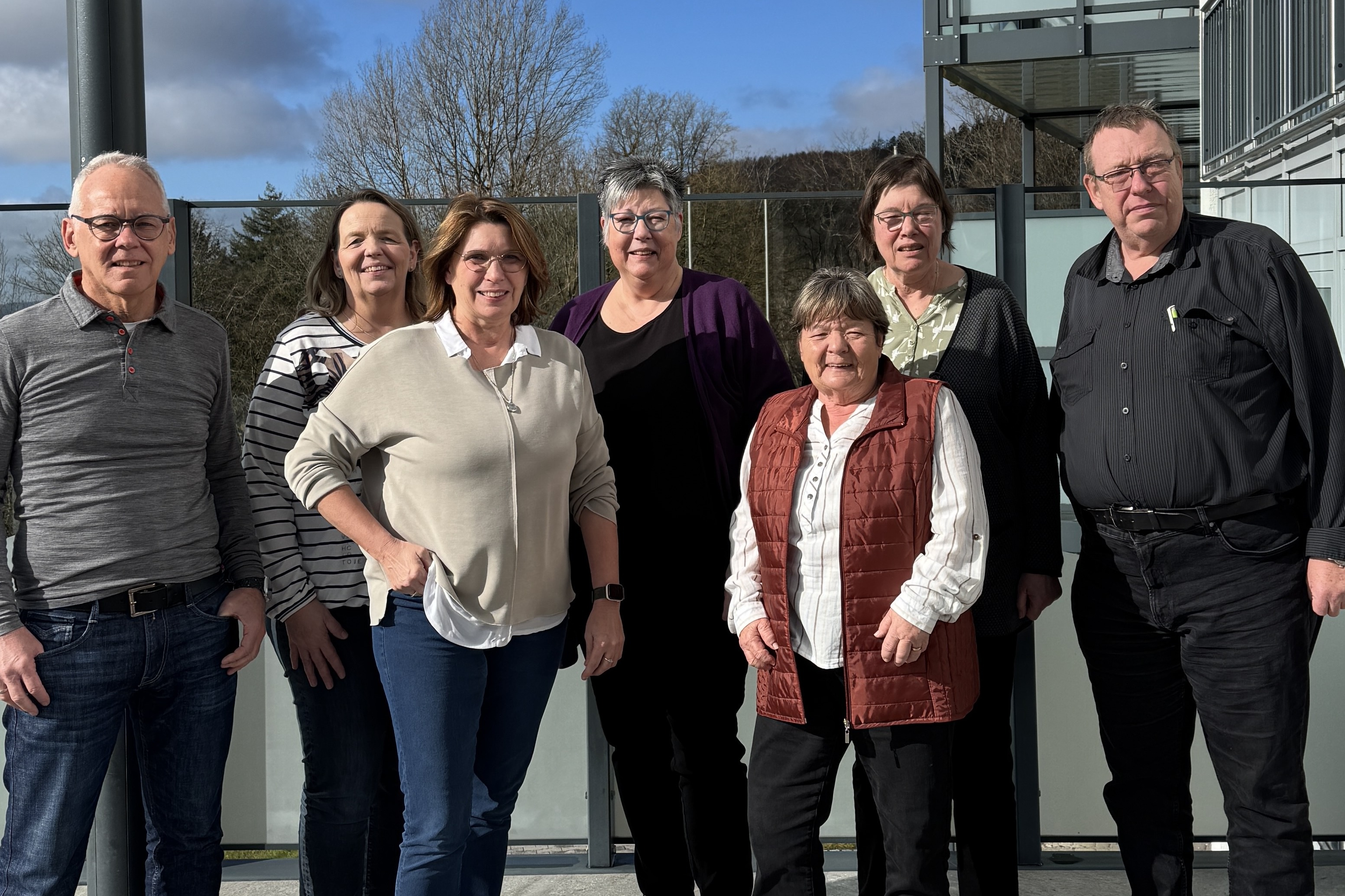 Der geschäftsführende Vorstand des KV Münster