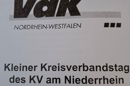 Kleiner Verbandstag des Sozialverbandes VdK Niederrhein Kleiner Verbandstag des Sozialverbandes VdK Niederrhein