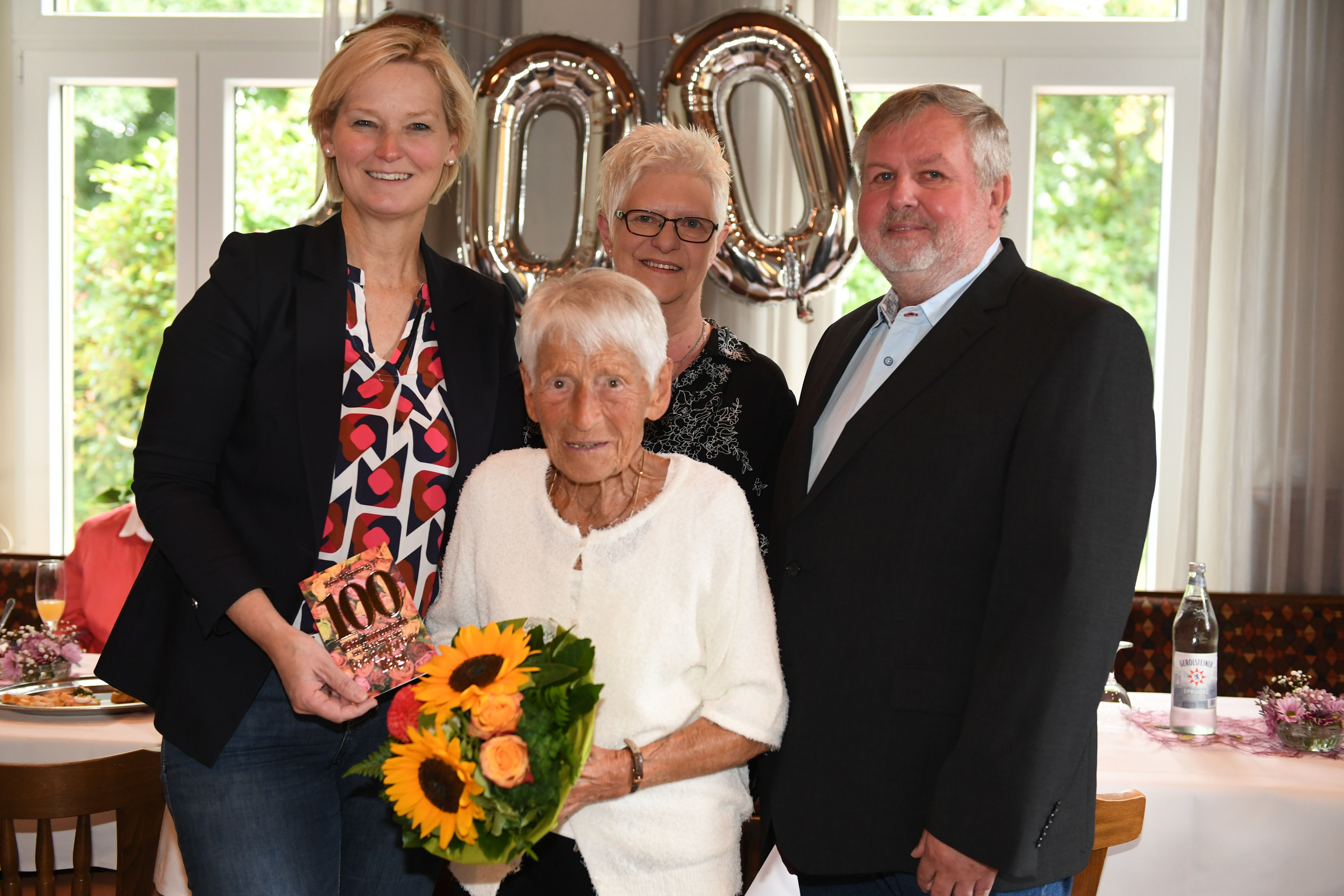 Der VdK Ortsverband gratuliert zum 100 Geburtstag