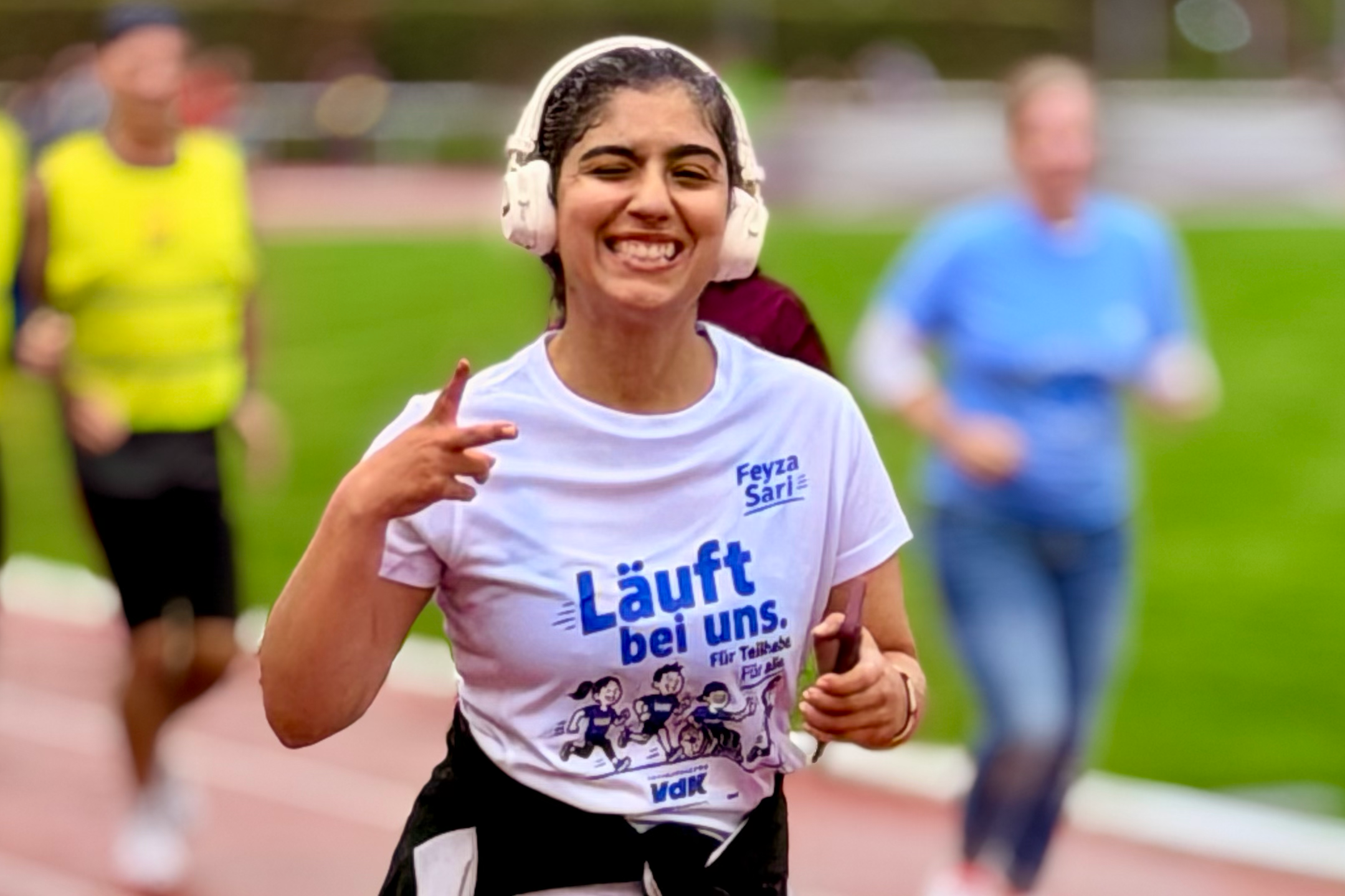 „Läuft bei uns“: VdK-Rechtsberaterin Feyza Sari LL.M. beim 3. Dürener Inklusionslauf