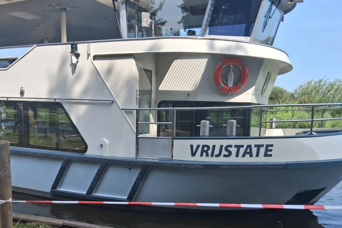 Unser Schiff, die "Vrijstate"