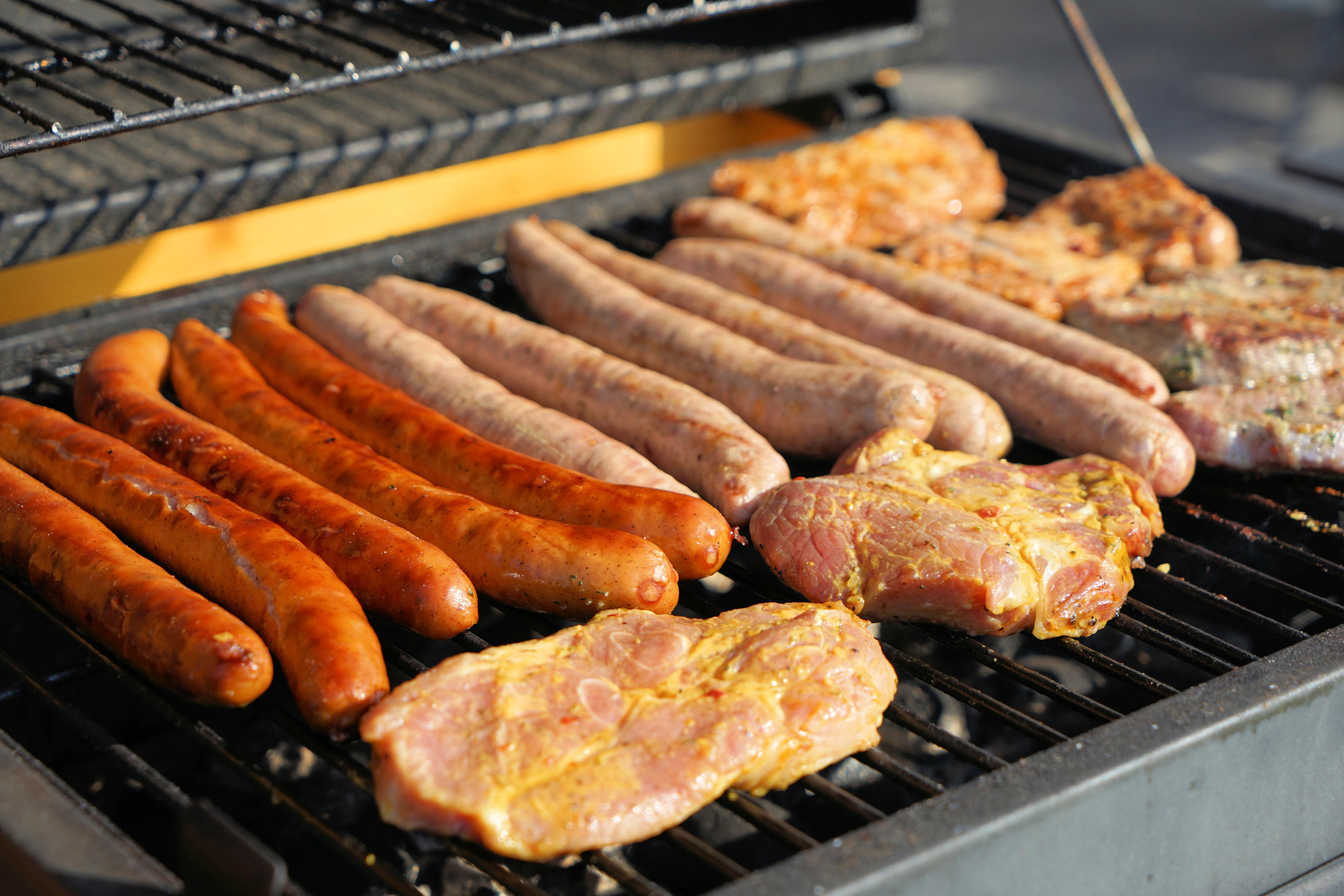 Grill Würste Bratwurst