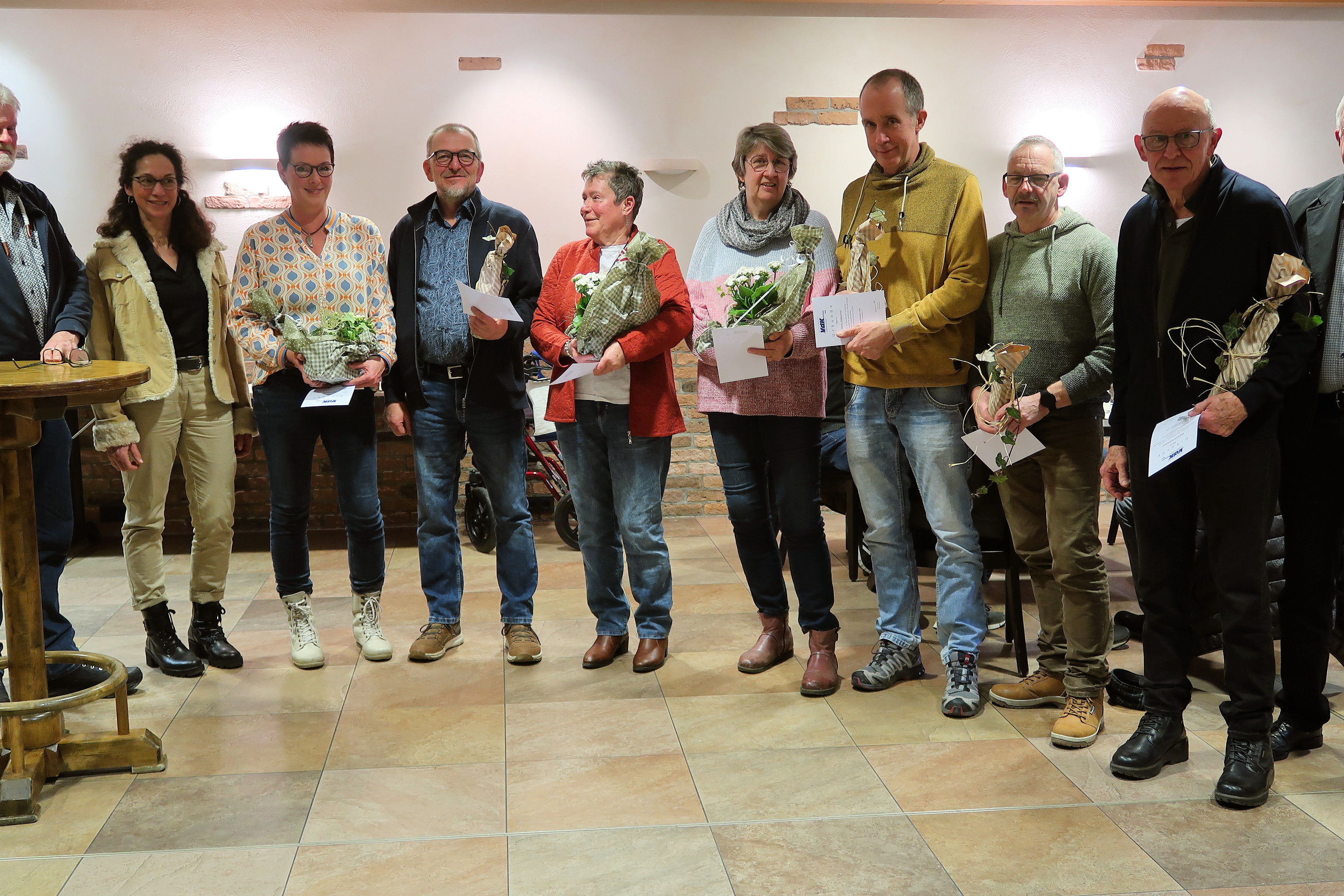 Bild von der Jubilarehrung